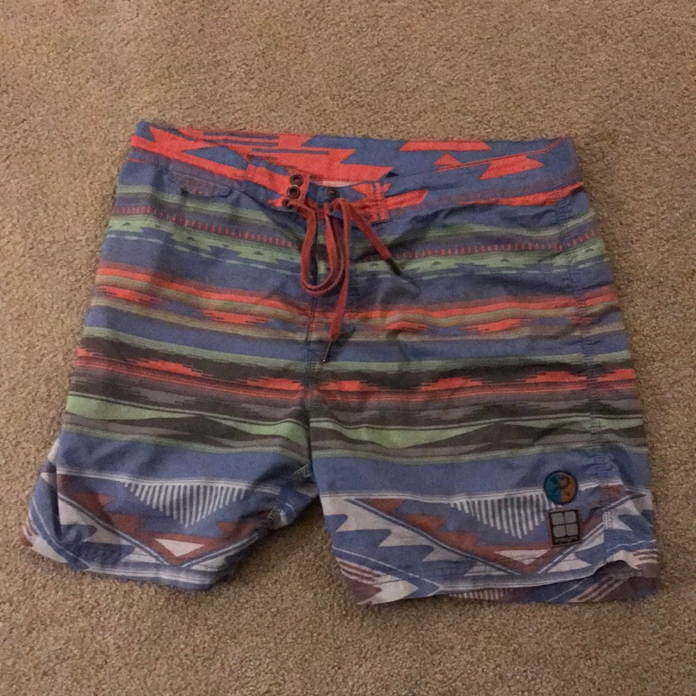 Multicolored Insight Men’s Swim Trunk Size 36